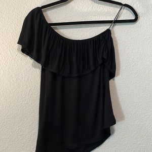 Ruffled One-Shoulder Top MP